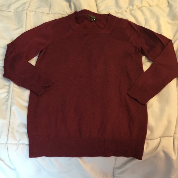 J. Crew Sweaters - Maroon j crew sweater J. Crew Sweaters - Maroon j crew sweater